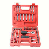 装 套套汽修随车47电讯件套工具箱扳手套组工具机修组工具套筒 套装