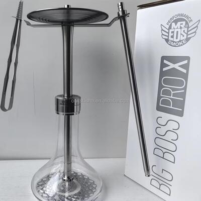 EDS先生水烟壶大老板职业X奢侈水烟大老板hookah不锈钢高级水烟壶