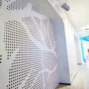 饰镂空板外墙建筑冲孔铝单板 室外门头幕墙冲孔铝板厂家造型异形装