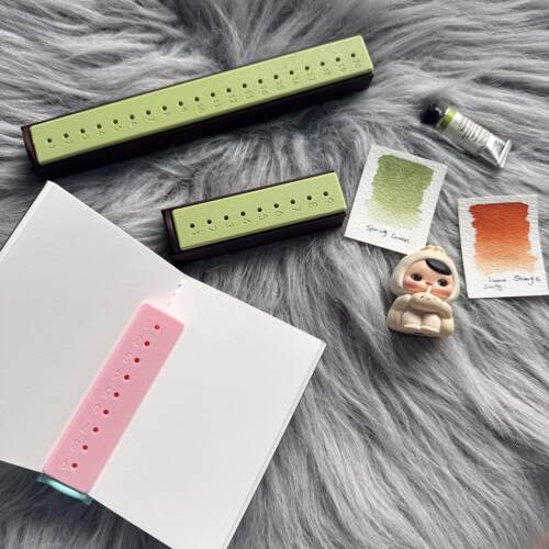 扎扎乐 手工水彩本手帐本tn内页装订工具打孔器自制活页本