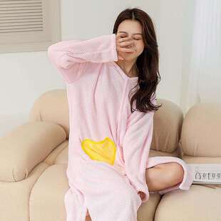 浴裙 浴巾女可穿可裹家用非纯棉全棉柔软吸水不掉毛大人洗澡浴袍式