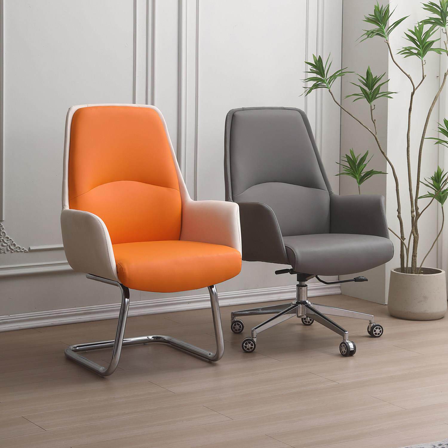 办公椅舒适久坐会议室办公职员电脑椅家用酒店前台工程设计师椅子