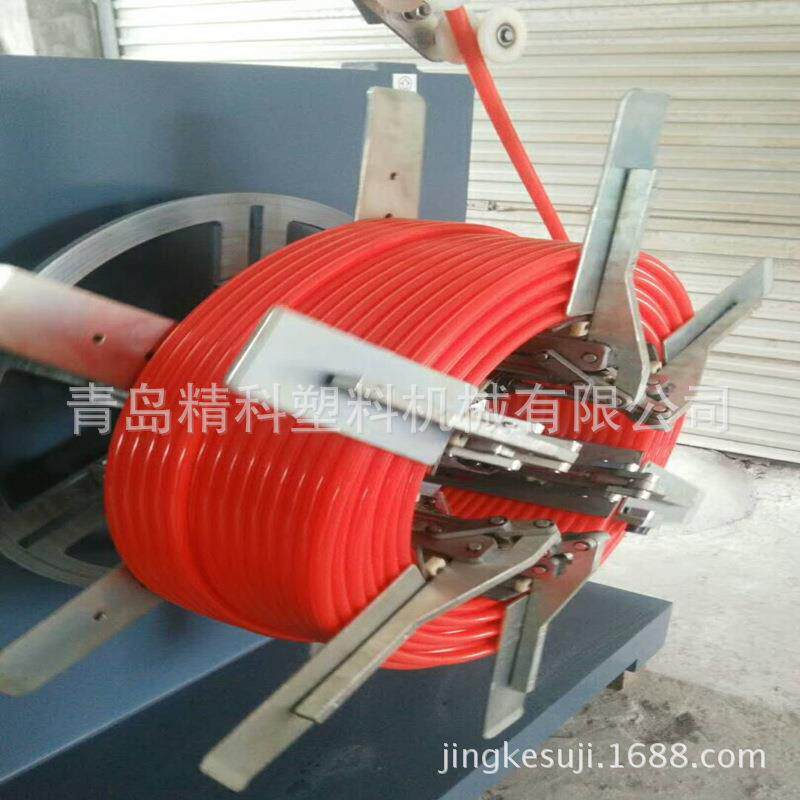 PVC透明软管自动收卷机PVC钢丝软管收卷机PVC纤维增强软管收卷