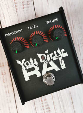 现货 ProCo Turbo Fat Dirty Solo Rat 2 白老鼠失真9V单块效果器