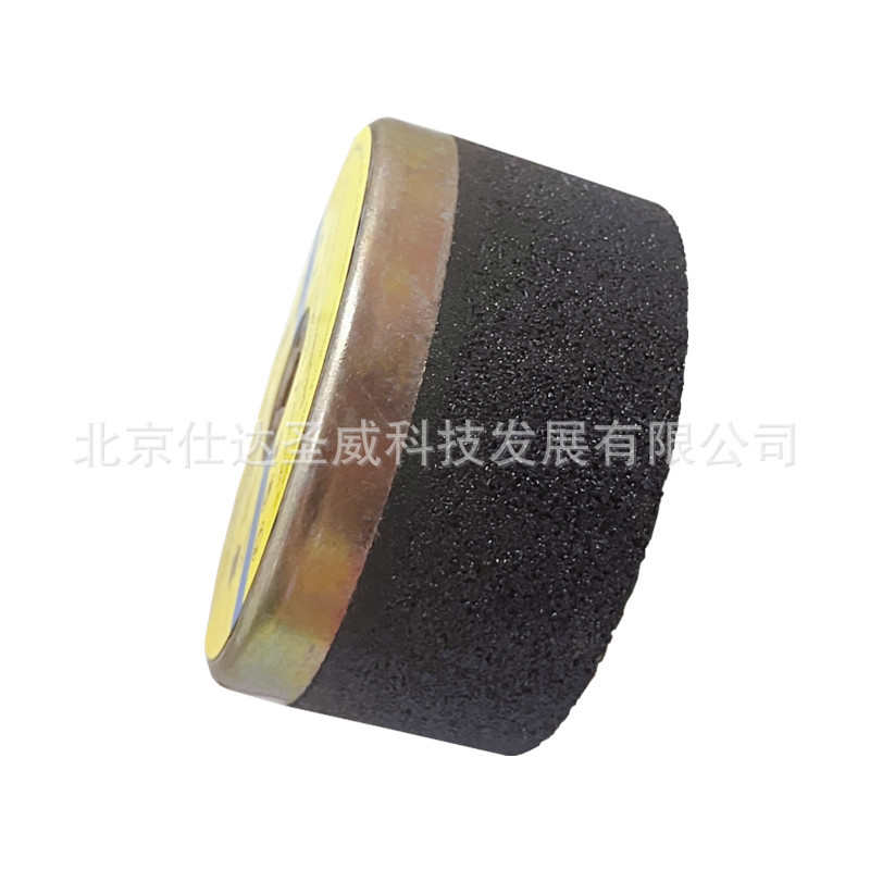 Stationway铁盖钢轨打磨砂轮铁轨仿形打磨头125*65*M20磨轮 1块