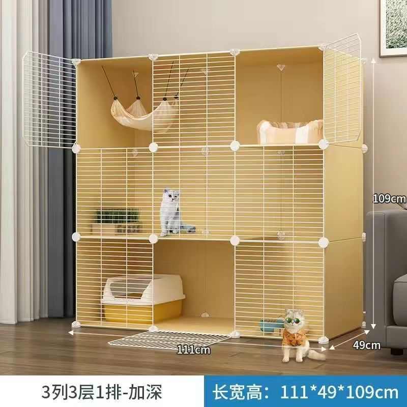 猫舍窝猫特卖猫两层家用猫超大型幼宠物笼子猫咪三层猫别墅室内屋