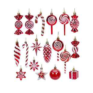 龙虎圣诞树挂件装饰配件圣诞挂件橱窗婚庆元旦新年装饰挂饰吊饰