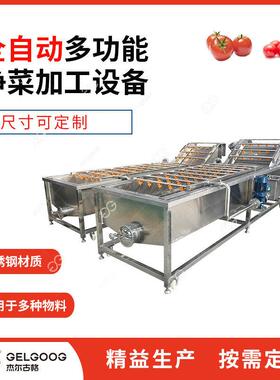 定制 果蔬清洗风干机械设备 洗 圣女果西红柿机器厂家 番茄清洗机