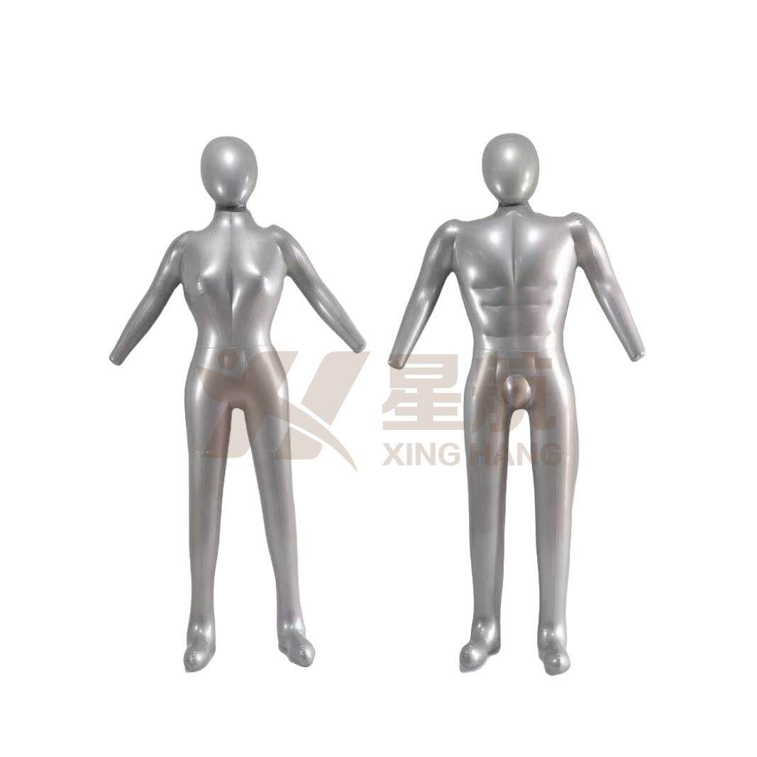 充气男女全身模特假人服装展示电影拍摄道具人体模特仿真推荐