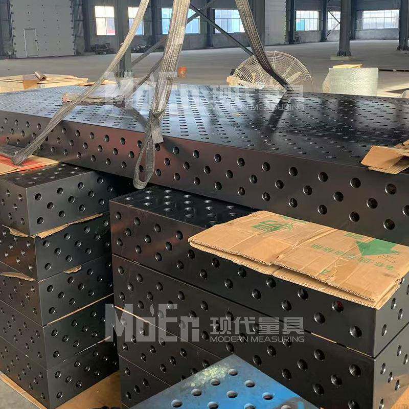 三维柔性焊接平台焊台夹具固定器工装夹具定位角尺直角尺平尺30CM