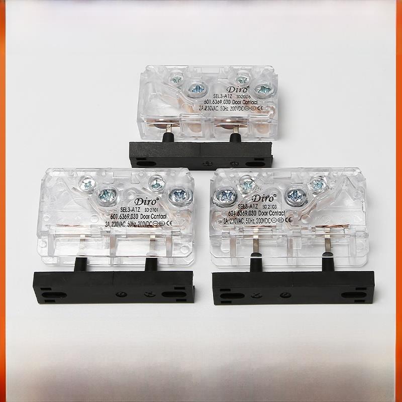 适用于科利江南快O的四易盛辅助门锁Sel3-A1Z电梯门锁触点Diro