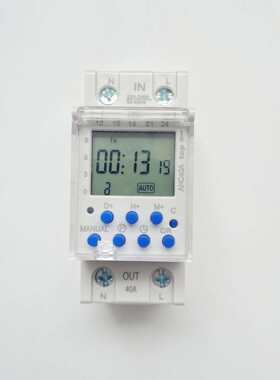 40A可编程时控开关定时器AHC40A数显时间开关DigitalTIMER