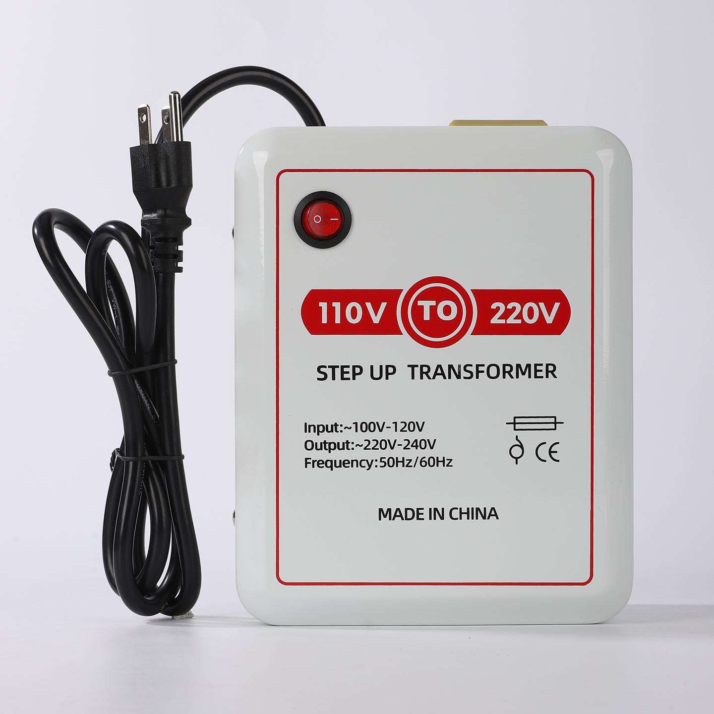 无LOGO电源变压器110V转220V电压转换器电器美日加拿大墨西哥升压