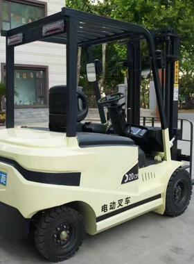 出口俄罗斯新款2吨抱桥款电动叉车仓库搬运用2吨新能源叉车