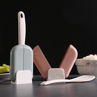 Standing Rice Spoon, Storage Rack Rice Spoon, Automatic Open