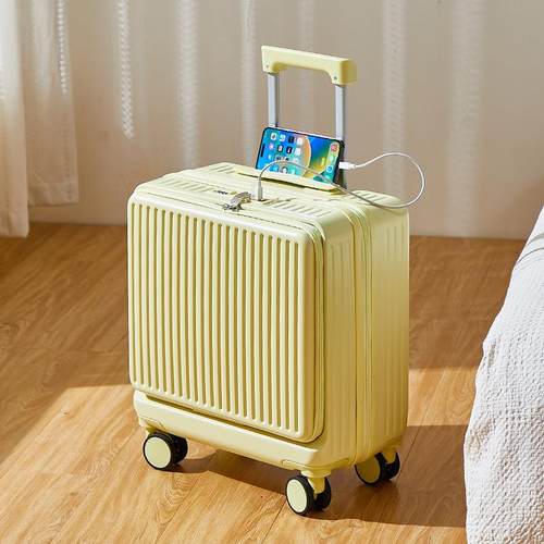 高档新款18箱侧开 口小行李拉型杆寸箱女短途旅行男20寸登机密码