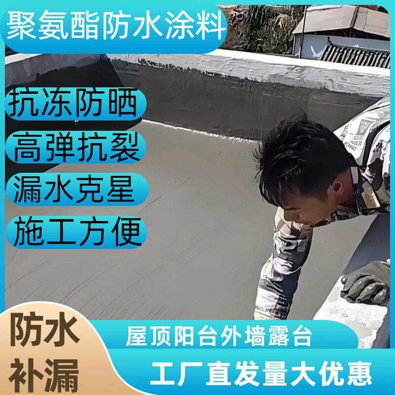 屋顶裂缝漏水防水涂料外墙屋面阳台渗水堵漏王防水涂料防水胶补漏