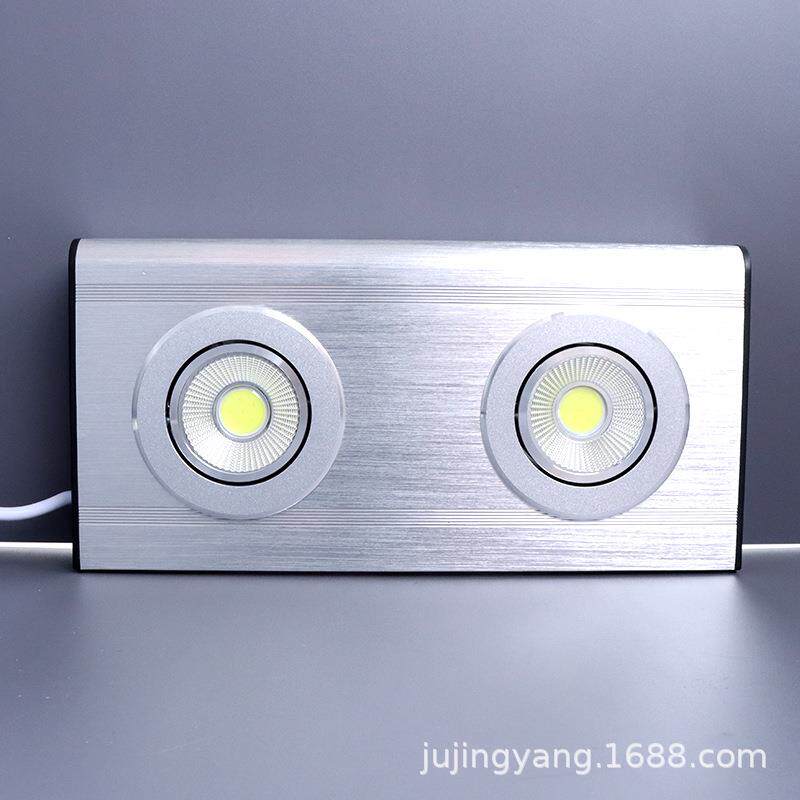 小区酒店新国标安全出口LED白光断电自动照明COB铝合金应急灯