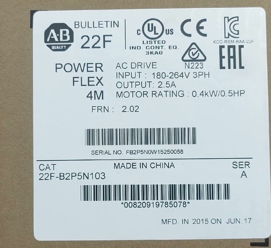 22F-B2P5N103 全新原装正品 标价