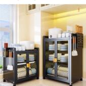 架收纳零食物家用架多功能架卫生间夹缝多层架分层柜子储物厨房置