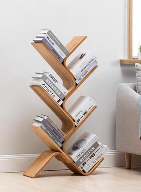 树形书架书落地生家SXSJ-02用卧室省空间收纳柜现子代简约小柜置