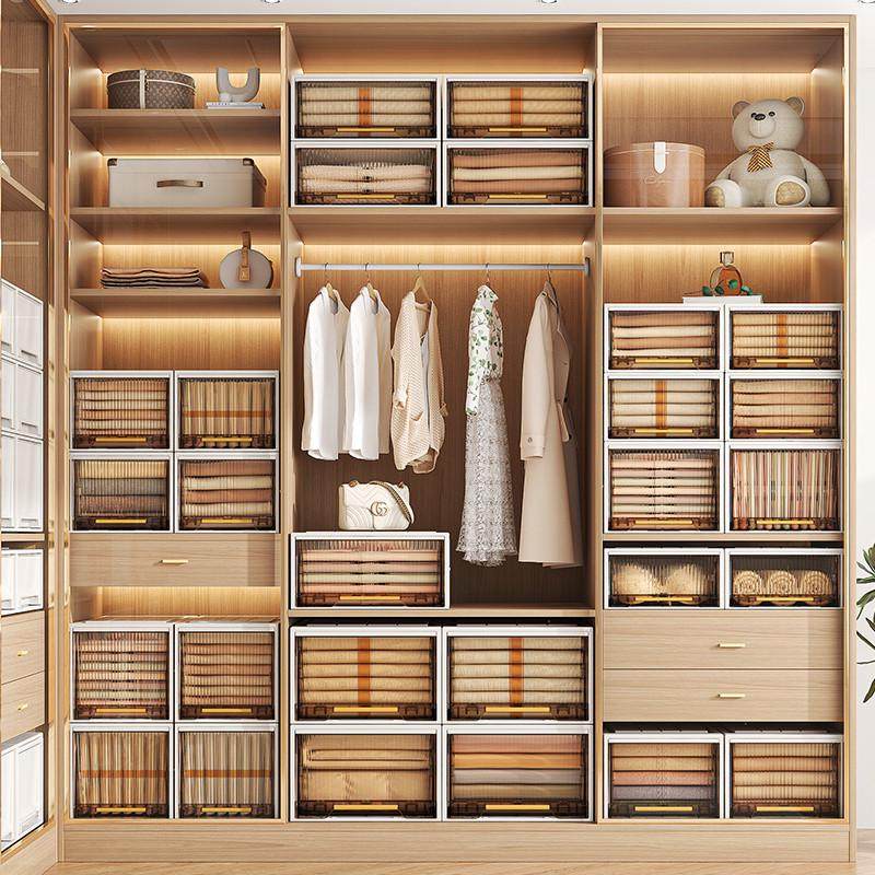 昕猫可折叠抽屉式衣服收纳箱塑料家用衣柜收纳盒衣物收纳柜整理箱,收纳整理,收纳箱,淘宝优惠券,粉丝福利购,淘宝优惠卷