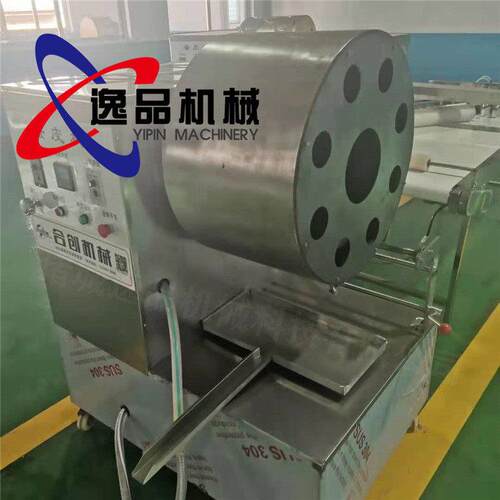 山东春卷皮注馅机 带切断方形卷尖机 春卷蛋皮机上门安装一年质保