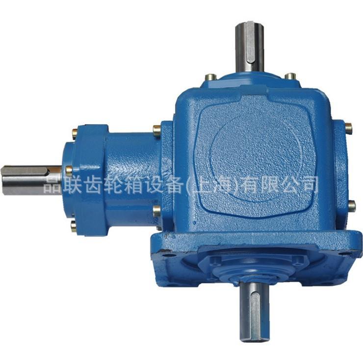 螺旋锥齿轮转向箱T型十字换向器T6-1:1-U-LR(U-LR-O)传动直角换向