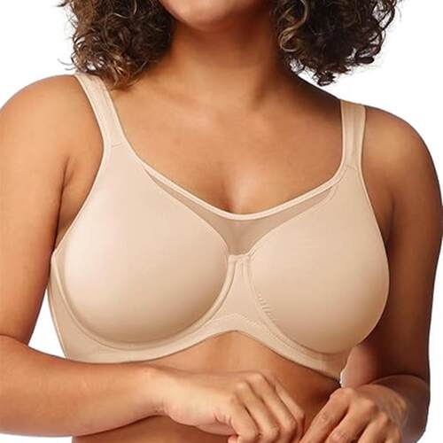 Minimizer Bra Underwire Coverage Supportive Non padded