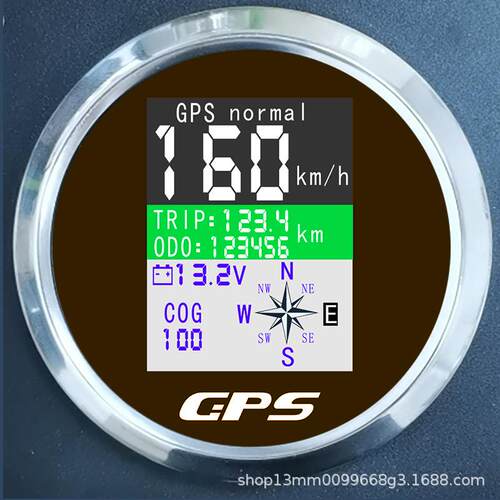 车DYZK-100GPS速度表具有高确性迈速度测量里速程表数字仪表GP载S
