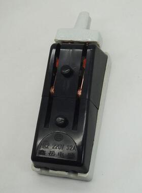KH2 2X32A老式闸刀开关220V 二相黑色瓷底闸刀开关刀闸负荷式开关