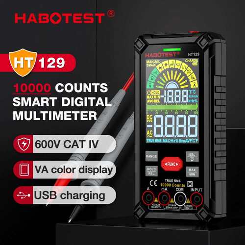 HT129华博新款智能万用表