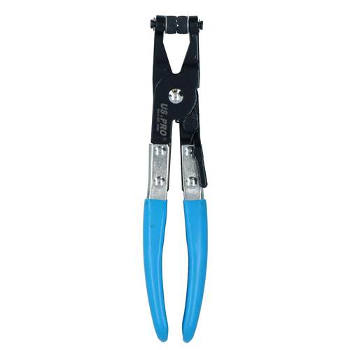 AB Tools 直管夹拆卸钳 带交叉槽钳口旋转头 铅封钳 型号AV110