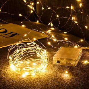 Wire LED Light Fairy Christmas Copper String Garland Lights