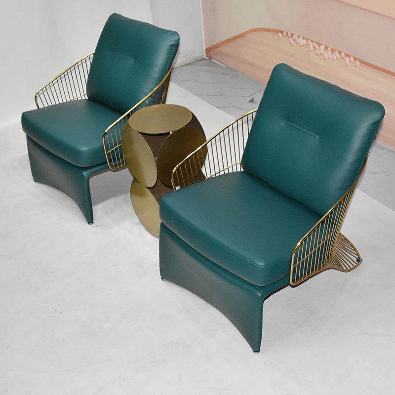 轻奢高级感客厅单人沙发椅高端小尺寸设计师款小型小户型休闲单椅