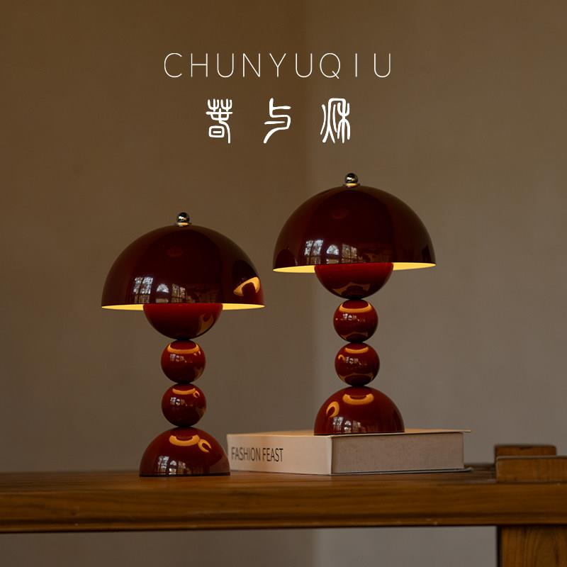 女方陪嫁长明灯结婚一对高档新婚礼物婚房床头装饰台灯红色喜灯