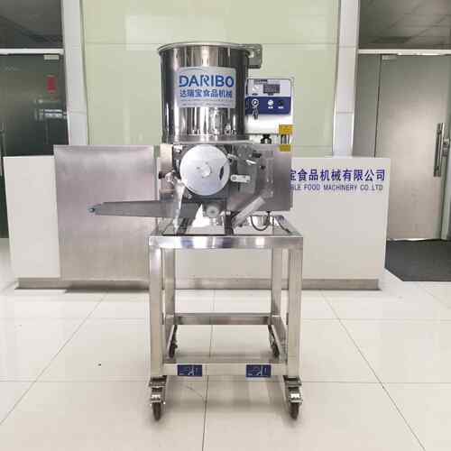 W肉饼汉堡成型设备 不锈钢全自动汉堡肉饼成型机鱼饼压饼机
