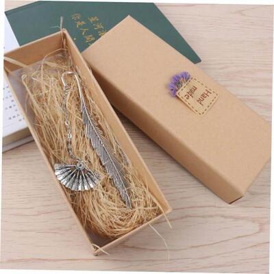 Chinese wind metal feather bookmark Birthday Teachers Day g