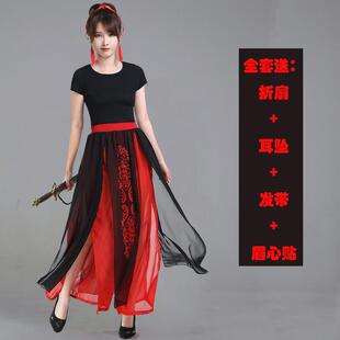 高档新款 模特秀演出 爵士舞服古蹈风中国舞风爵士芒种复古国潮套装