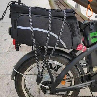 1pc Bicycle Lashing Strap Elastic Luggage Strap Tension