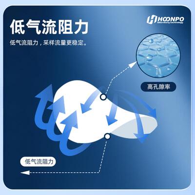 47mm固定污染源废气低浓度颗粒物测定石英纤维滤膜 MK360 50张/盒