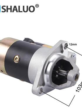 QD114A 12V 0.8KW QD114B 0.9KW 12V柴油发电机发动机起动电机