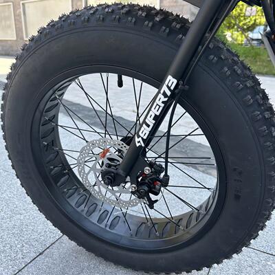 Super73轮胎20X4.0内胎和外胎加厚轮胎Ftn骑兵通用加厚更换73改装