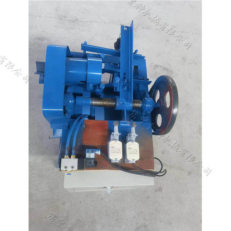 扫把杆对接头开牙机 小型半自动圆棒车丝机 木圆棒木柄套丝机