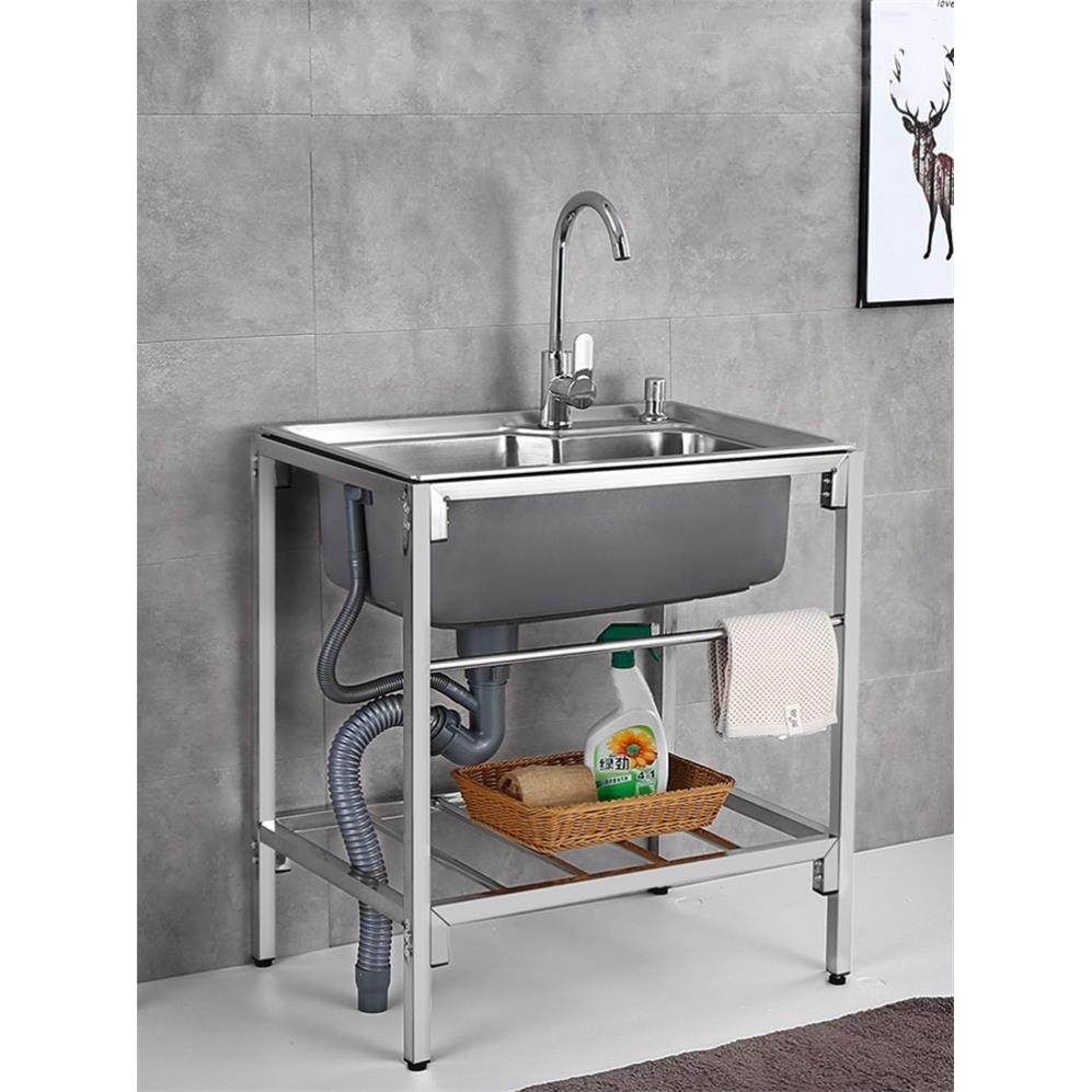 简易洗手盆小户型出租房洗脸盆户外阳台临时洗菜盆立式洗手池水槽,家装主材,挂墙式洗脸盆,淘宝优惠券,粉丝福利购,淘宝优惠卷