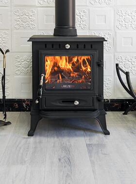 取暖炉铸铁欧式现代家用民宿别墅篷商RL-01铺帐火燃木真壁炉