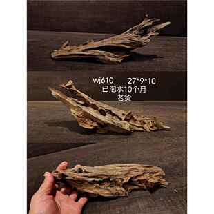 [麦子]马来流木 微精 小型沉木鱼缸造景摆件南美风格原生爬宠树根