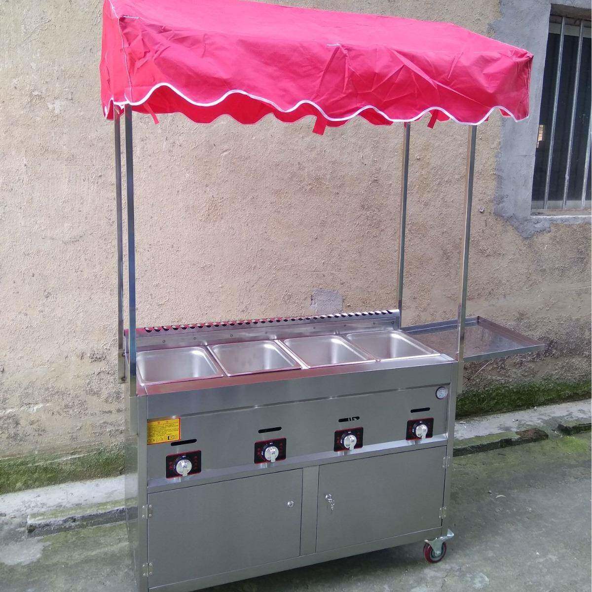 油炸锅小吃车商用关东煮摆摊推车夜市流动铁板烧臭豆腐早餐