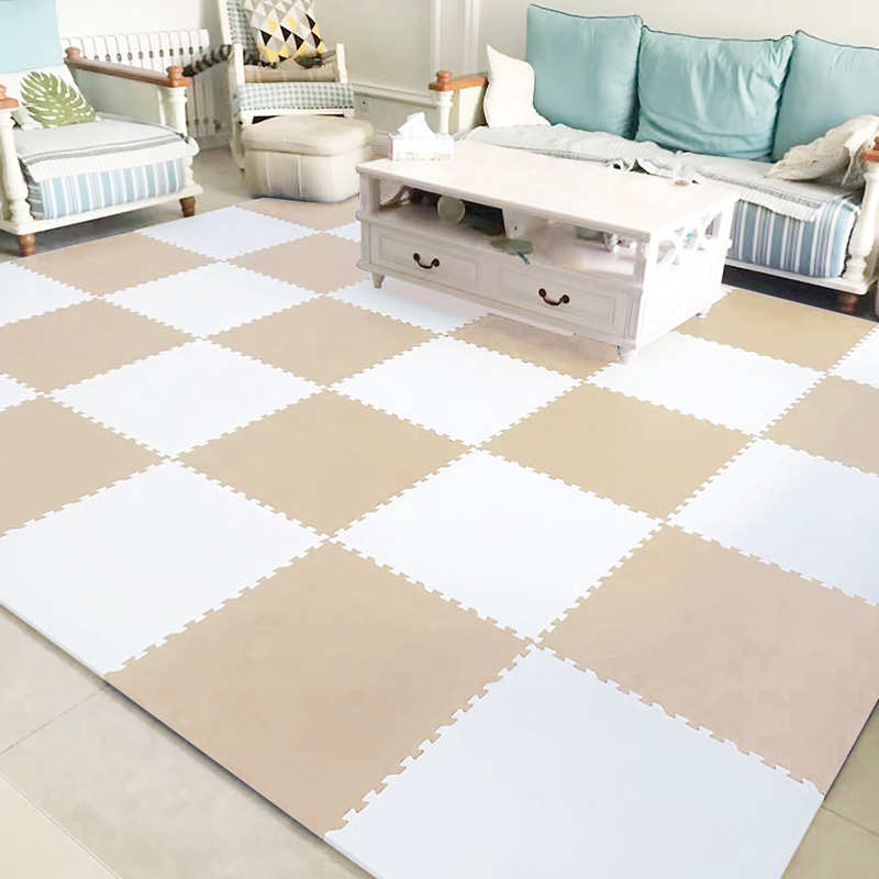 健身乐家用爬行地地板裁切减震拓室内隔音舞蹈宝宝垫子垫垫可垫