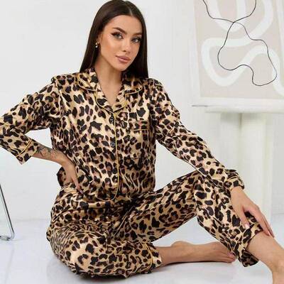 Women Striped Button Front Shirt Elastic Waist Pants Set